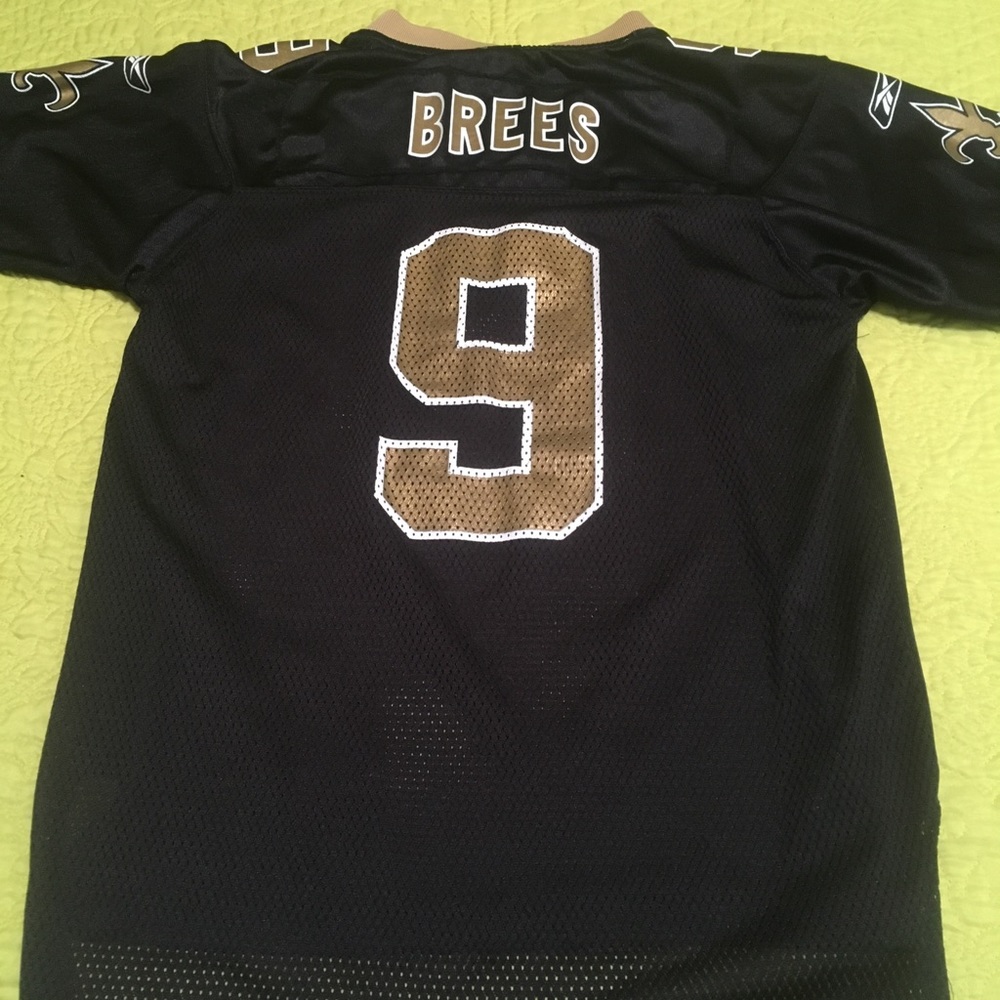 Black Drew Brees Jersey